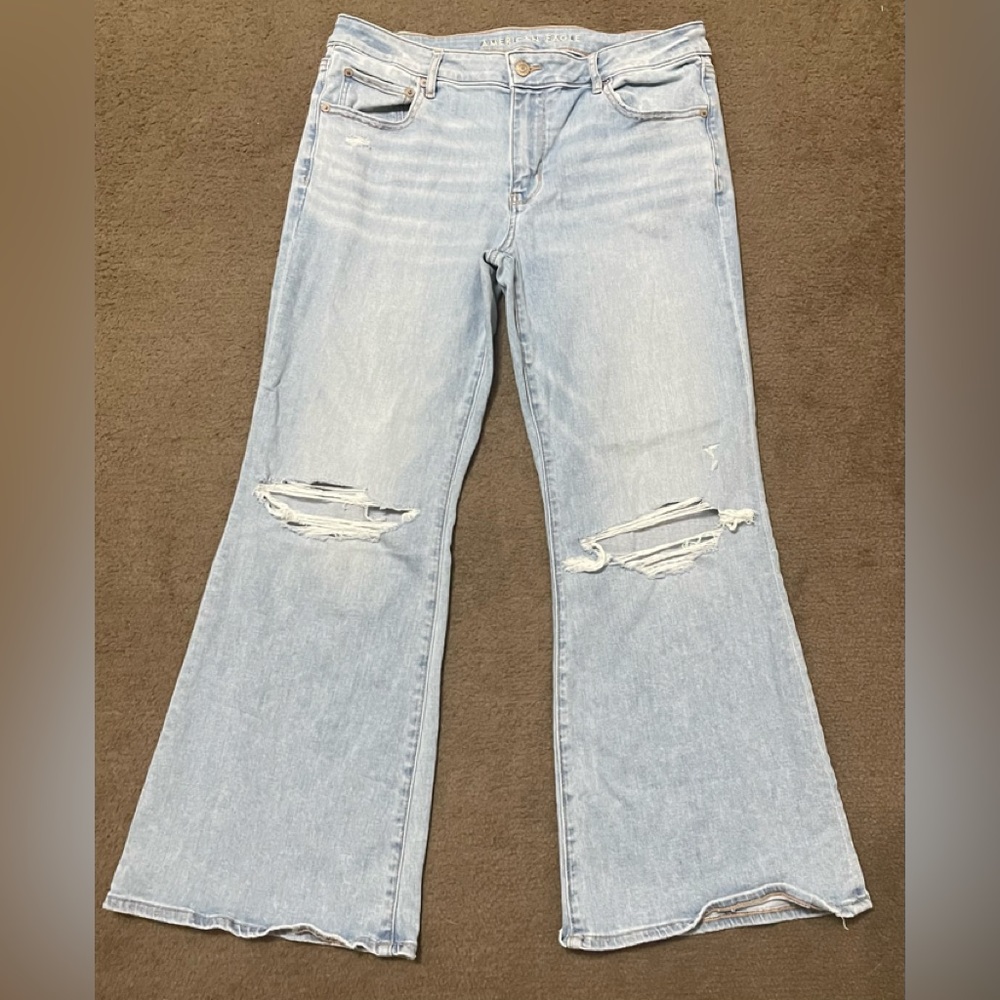 American Eagle Flares 12Short Next Level Stretch